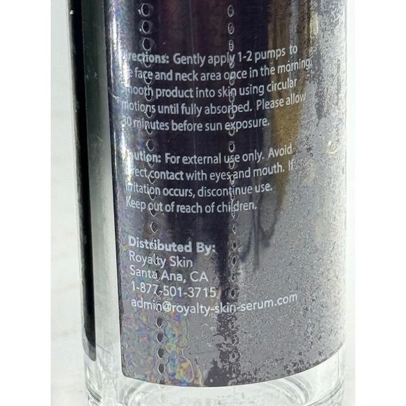 Royalty Advanced Anti Aging Serum 2 Pack 0.50 fl oz 15ml Each - Picture 4 of 4